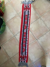 Rare !  Grande écharpe de foot OGC NICE Issa Nissa vintage 1997 très bon état .