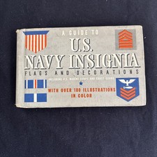 WW2 GUIDE BOOK LIVRET US NAVY