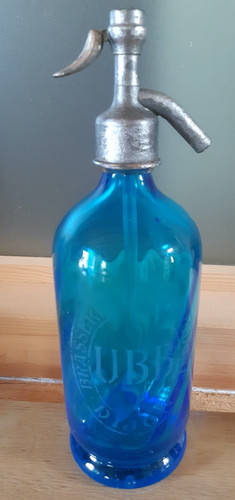 Siphon eau seltz bleu - eau,