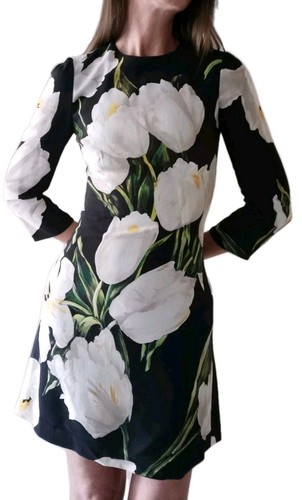Mini robe noire dolce - robe,