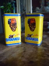 2 BOITES BANANIA ANCIENNES VENDUES A L'UNITE.