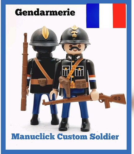 Playmobil personnalisé ww2 - personnalisé,