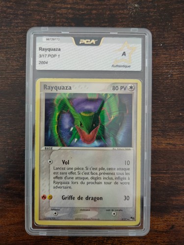Carte pokémon rayquaza - carte, 3/17
