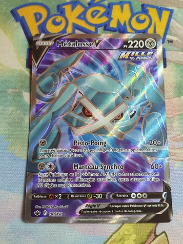 Carte pokemon metalosse 181 - carte,
