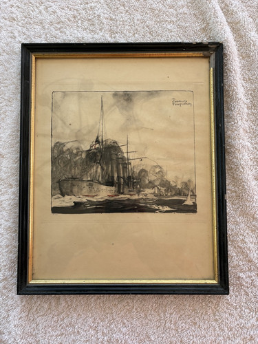 Gravure charles fouqueray - charles,