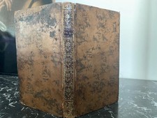 Livre ancien XVIIIe -