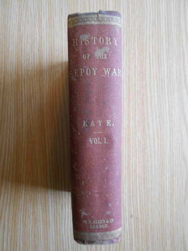 History the sepoy war in - the,