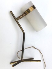 JEAN BORIS LACROIX (1902-1984) PETITE LAMPE EN LAITON Pierre Guariche