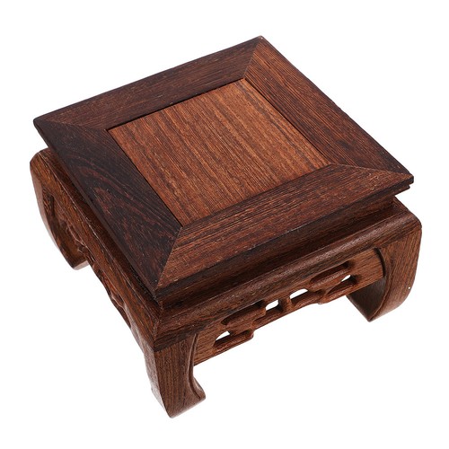 Vase holder wooden plant stand - vase,