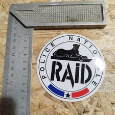 ++ autocollant sticker Police Nationale RAID intervention ++