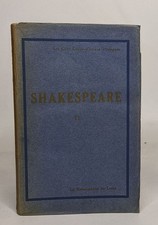 Shakespeare oeuvres choisies -
