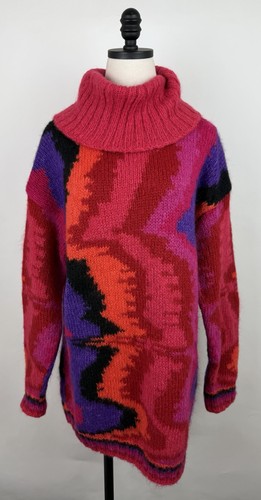 Vintage fuzzy mohair blend - fuzzy,