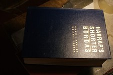 Harrap's Shorter Bordas - Français/Anglais Anglais/Français