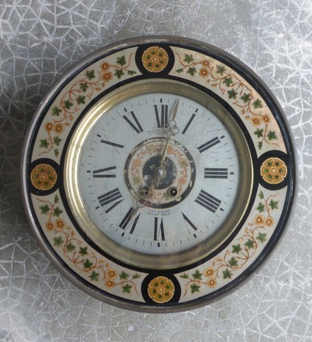 Horloge ronde oeil - , boeuf
