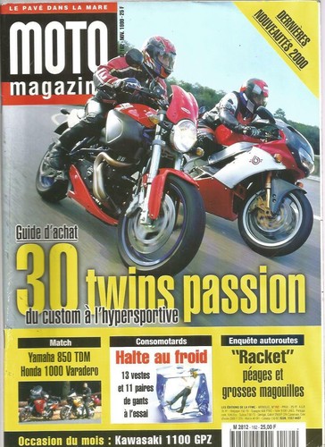 Moto magazine 162 twins - moto, n°162