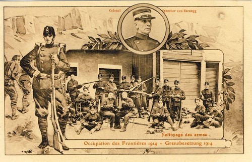 Cpa militaria armée suisse - cpa,