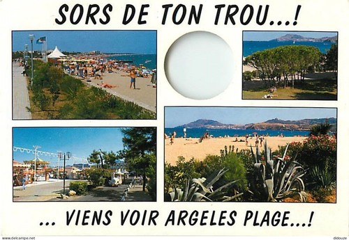 Carte postale argelès - 66,