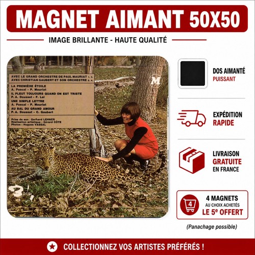 Magnet mireille mathieu - mireille, la