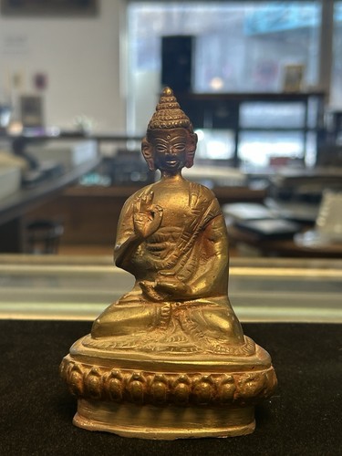 Vintage bronze buddha - ”,