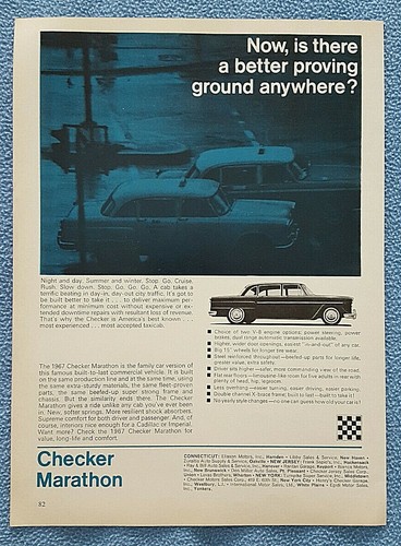 1967 original vintage checker - 1967,