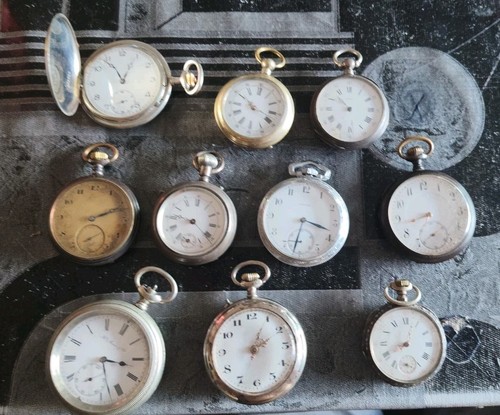 Lot montres gousset - 10,