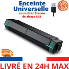 Jeecoo M20 Enceinte universelle 10 Watt USB Bluetooth PC Tablette Smartphone FR.