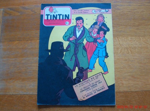 Tintin 303 12 08 1954 - tintin,