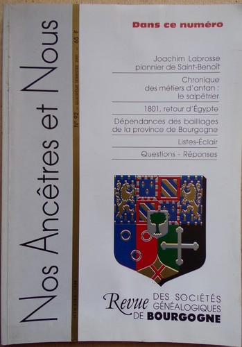 Nos ancêtres et nous - §,