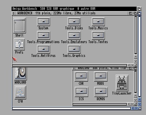 Système amiga 600 jeux - système,