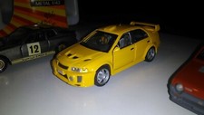 RARE MISUBISHI LANCER EVO 6 SANS ARCEAUX CARARAMA  1/43 DANS SA BOITE