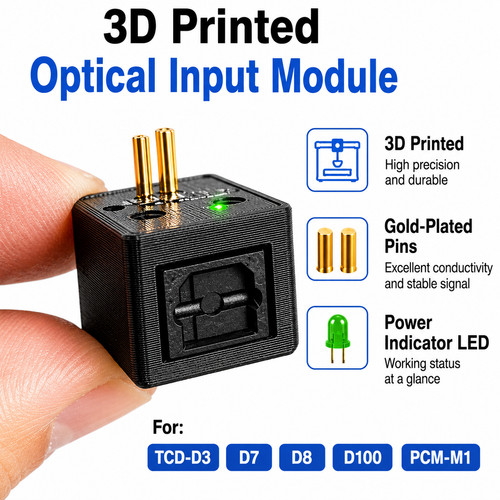 Optical 7pin input adapter - optical, to