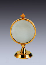 Ostensoire En Argent Doré
