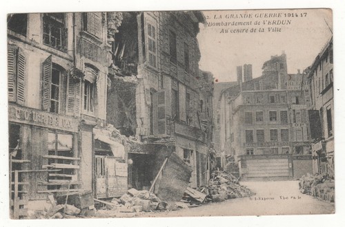 Cpa verdun bombardé - bombardÉ,