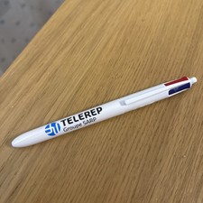 STYLO PUBLICITAIRE BIC 4 COULEURS TELEREP GROUPE SARP