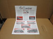AUTOMOBILE 6CV CLAVEAU