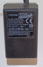 C5-Transformateur OSRAM 230v AC/5,3v Dc 140ma Chargeur Alimentation  5,3v 140ma