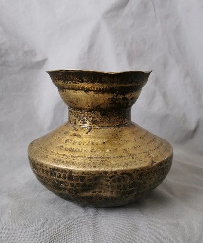 Vase dinanderie cuivre - vase,