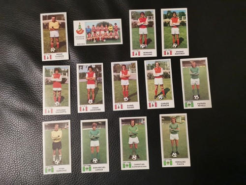 Lot vignettes panini foot - lot,