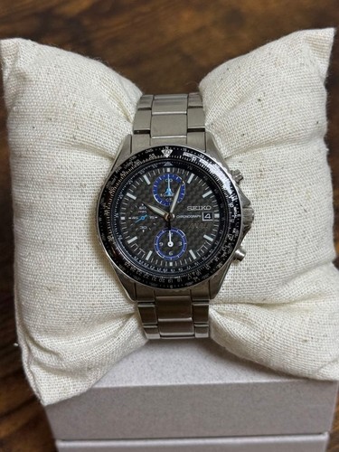 Chronographe pilote seiko - chronographe,