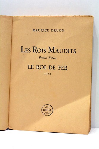 Les rois maudits - de, fer