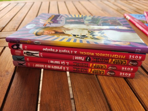 Bibliotheque rose lot 3 - bibliotheque,