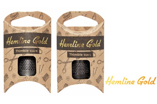Dé coudre hemline - dé, or