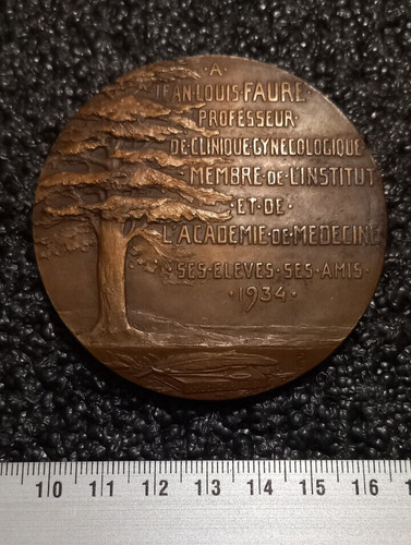 Medaille bronze jean louis - y-medaille, jean-louis
