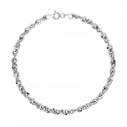 Bracelet iride blanc 18 - or,