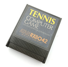 ATARI 400 800 1200XL VIDEO GAME Cartouche loose TENNIS RX8042 Vintage