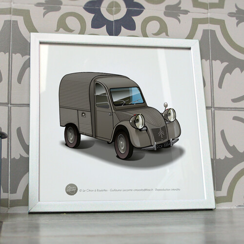 2cv camionnette citroën - 2cv,