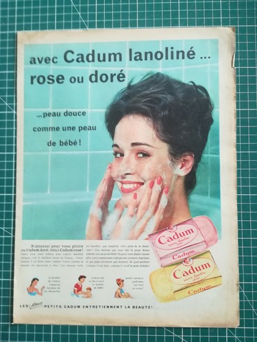 267 publicité ancienne 1960 - ancienne,