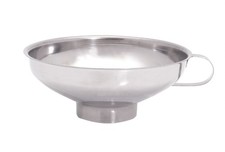Entonnoir inox pour pot à confiture gelée avec poignée BAUMALU