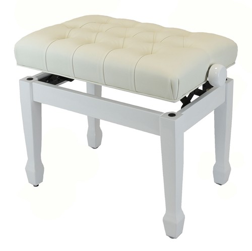 Banc queue piano blanc - banc,