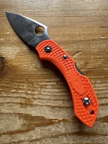 Spyderco dragonfly orange - spyderco,